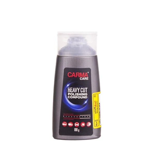 مایع پولیش زبر 100 گرمی کارماکر مدل Heavy Cut Polishing Compound