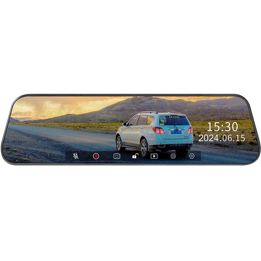 آینه دوربین دار Full HD خودرو پرودو Porodo Mirror Camera Full HD Recording LFS086