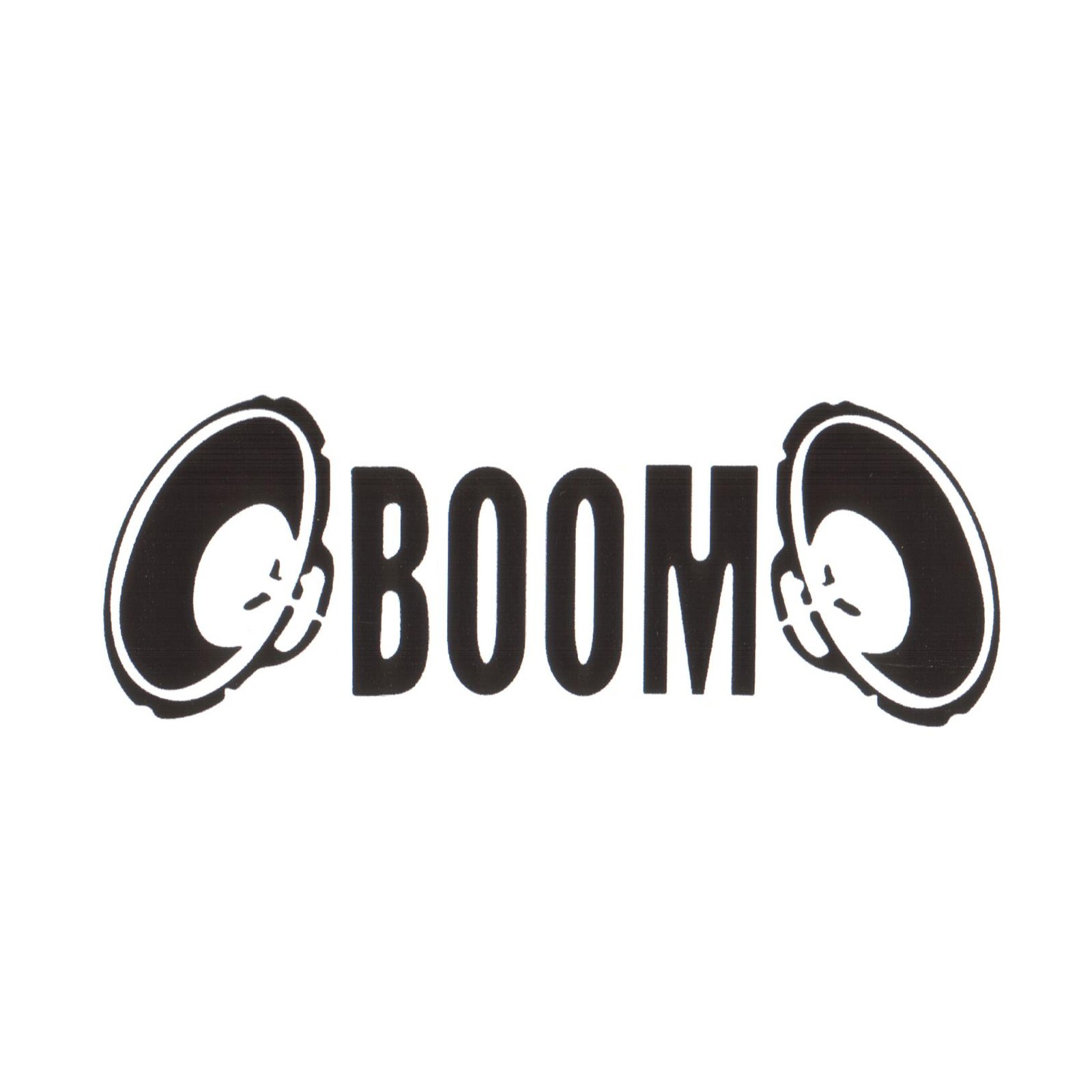 برچسب خودرو طرح boom کد sm110