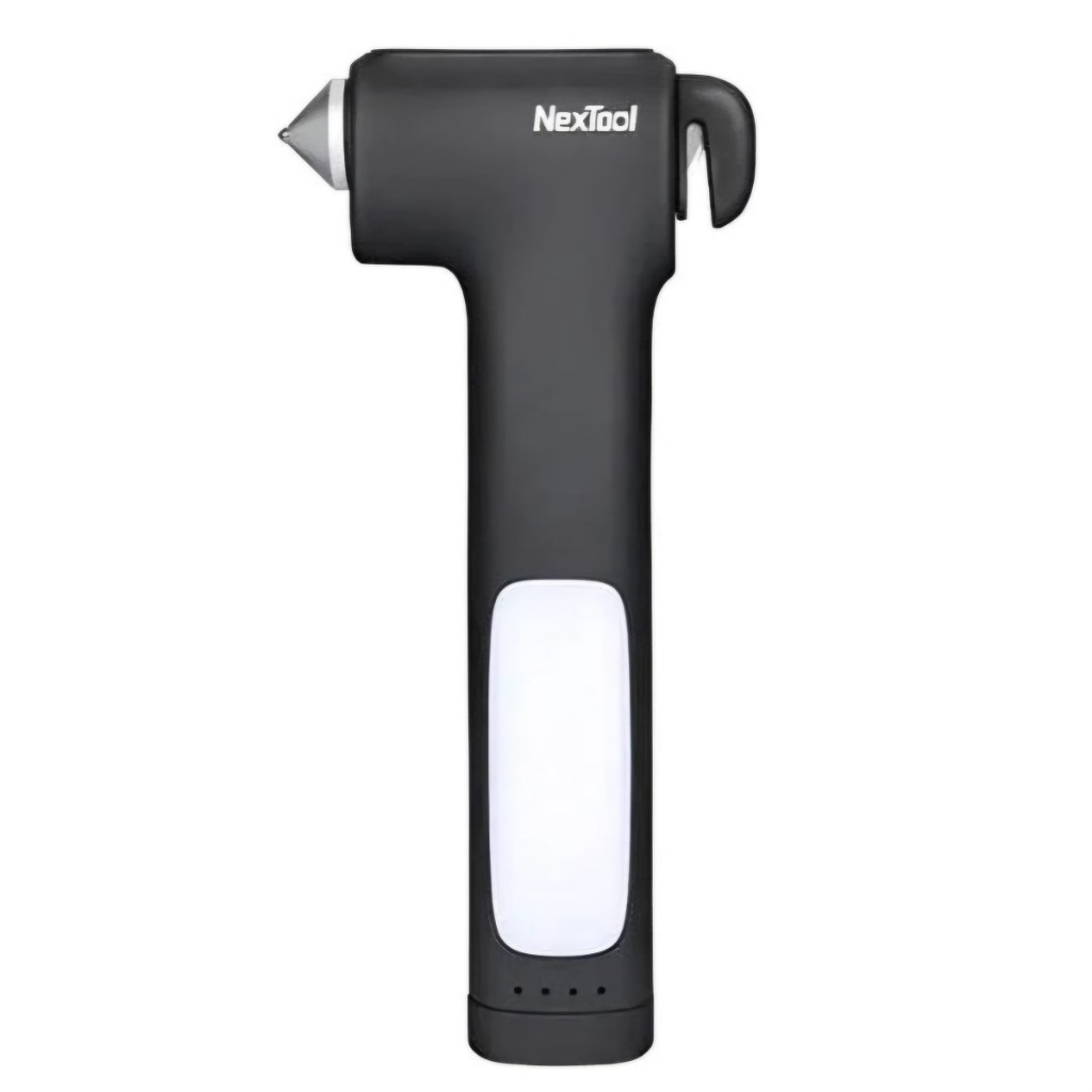 چکش و کاتر اضطراری 8 کاره خودرو شیائومی NexTool مدل KT5531 (ابزار نجات 8 کاره خودرو)