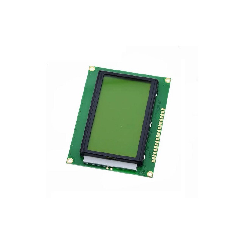 نمایشگر ال سی دی گرافیکی 128*64 بک لایت سبز LCD