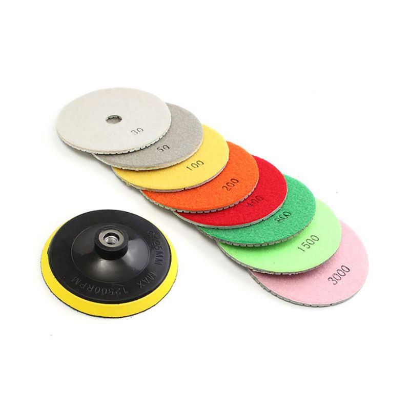 پد پولیش مخصوص سنگ P400 سایز 100*8 میلیمتر CORA