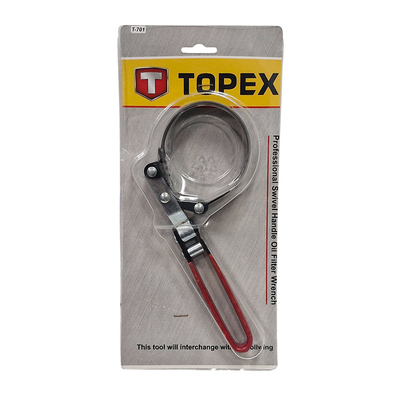 آچار فیلتر بازکن تسمه ای 73-60 مدل T-701 تاپکس TOPEX