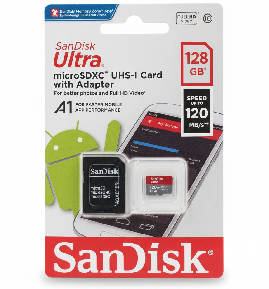 مموری میکرو 128 گیگ SanDisk