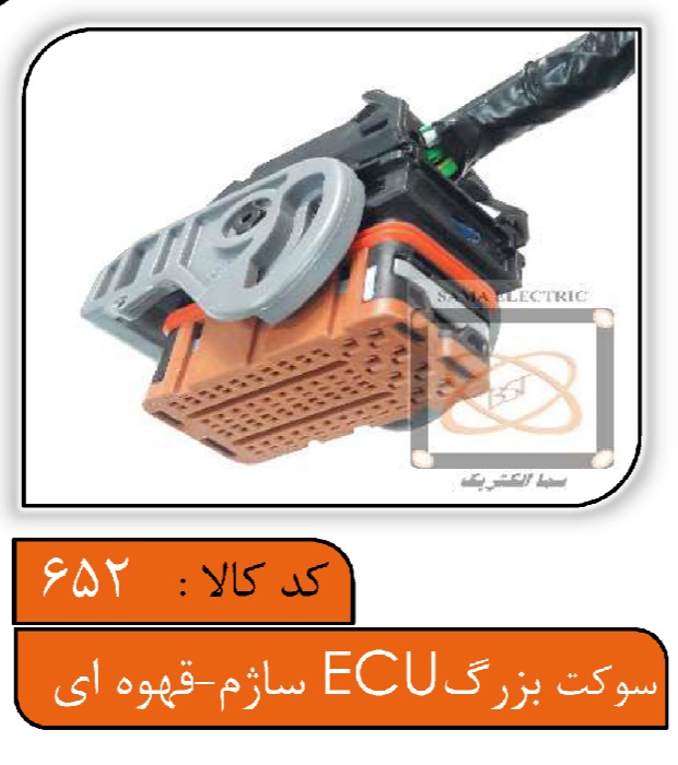 سوکت بزرگ ایسیو ساژم قهوه ای (کامپیوتر ساژم)
