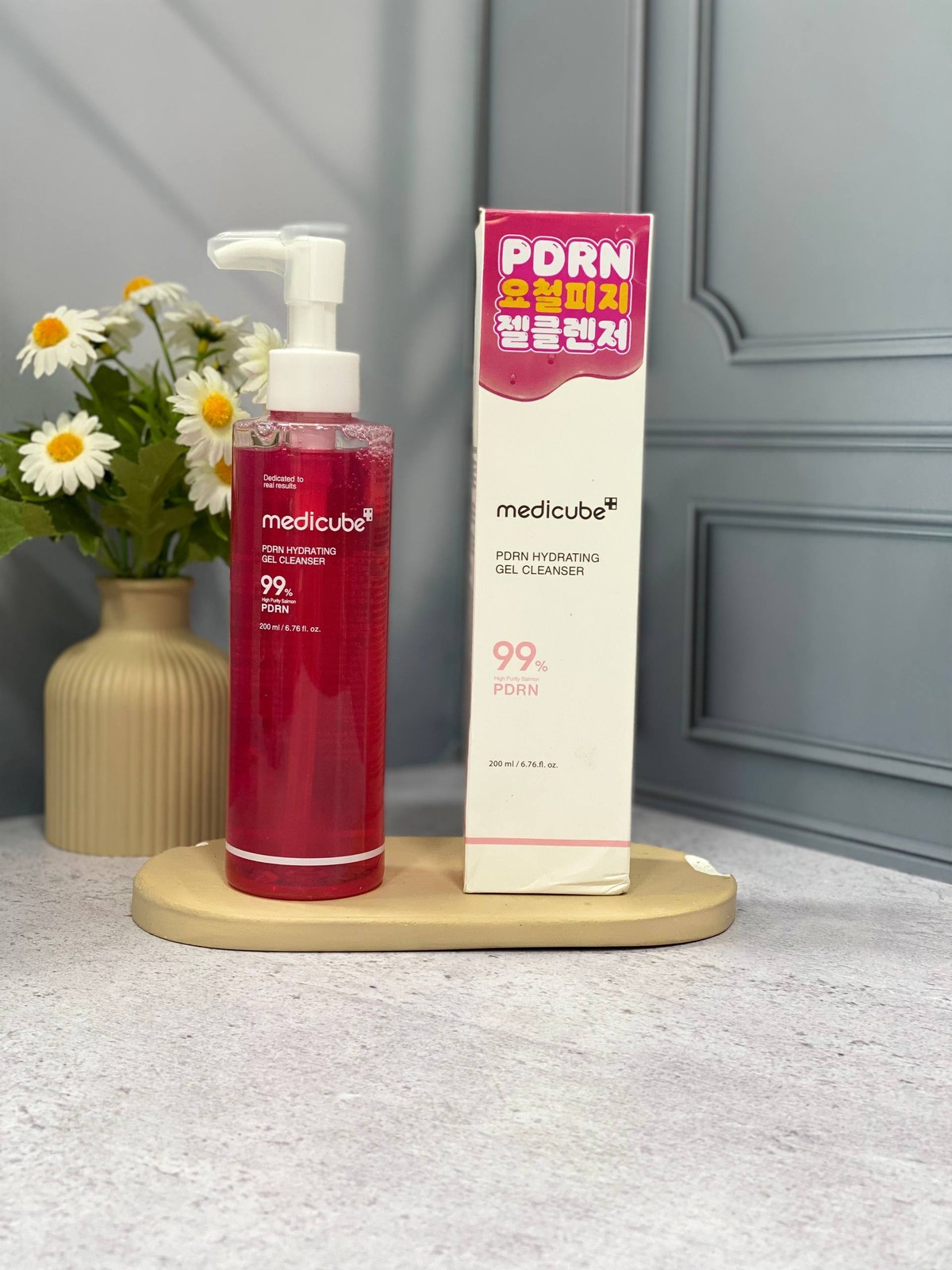 شوینده ژلی آبرسان PDRN مدی‌کیوب 200ml