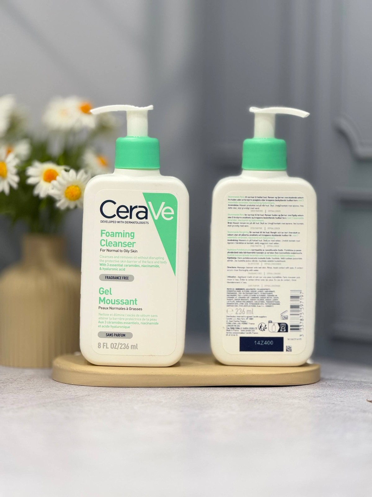شوینده فومینگ سراوی (CeraVe Foaming Cleanser) حجم 236 میل تضمینی