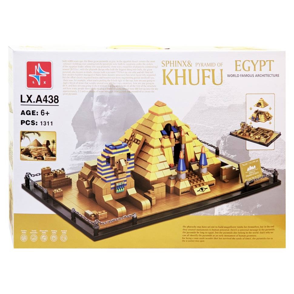 لگو اهرام ثلاثه مصر ال ایکس مدل Khufu کد 438