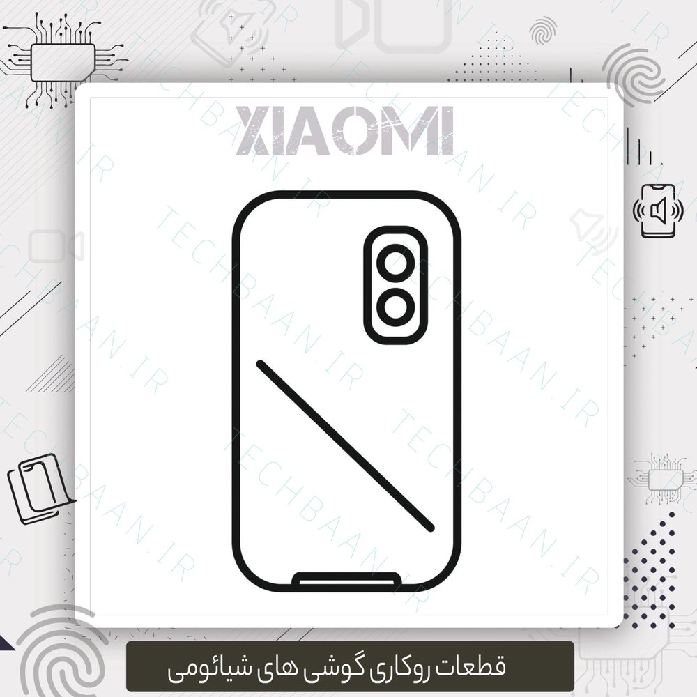 درب پشت Redmi Note 12 Pro اصلی | خرید قاب پشت شیائومی ردمی نوت 12 پرو