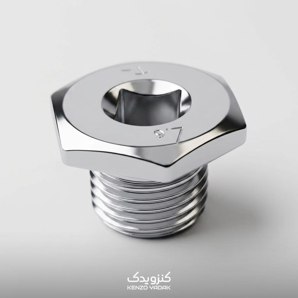 پیچ تخلیه کارتل EF7 | قیمت پیچ روغن کارتل موتور EF7