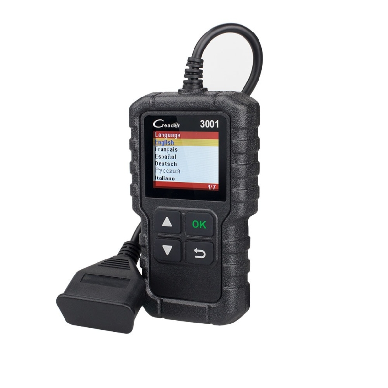 دستگاه دیاگ خودرو OBD II / EOBD + CAN مدل CR3001 مارک LAUNCH