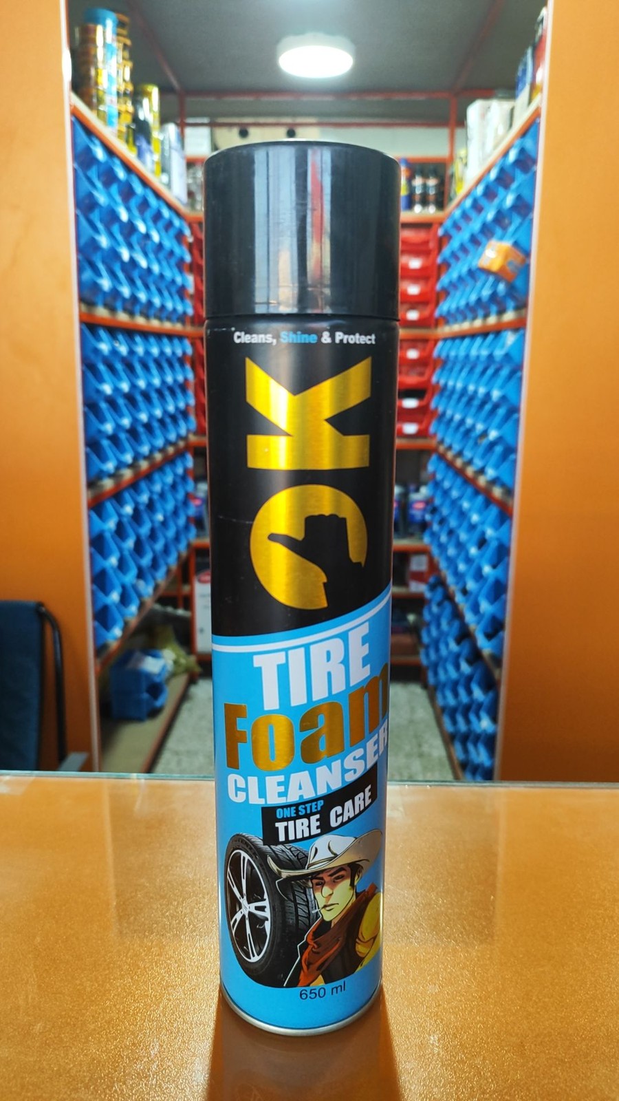 اسپری لاستیک فومی 650ml OK
