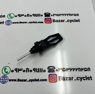گژ روغن فلزی اسپرت مشکی موتورسیکلت