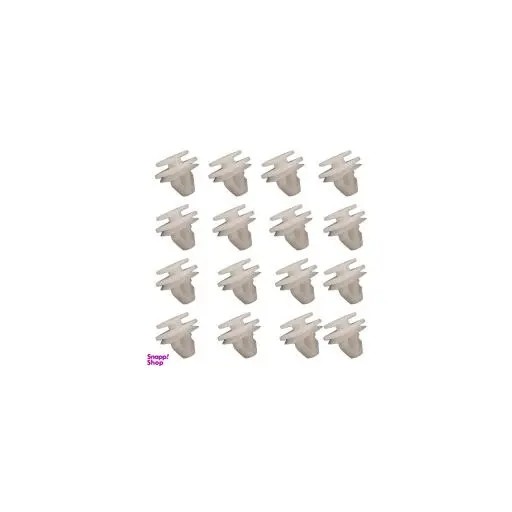 خار جلو پنجره مدل Pug-02 پژو 206 بسته 16 عددی