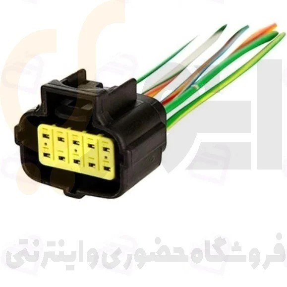 سوکت 10 ده فیش انژکتور مادگی سوکت سما الکتریک