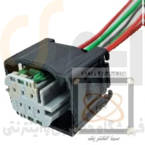 سوکت دریچه گاز ام وی ام MVM 530 / سمند EF7 سوکت سما الکتریک