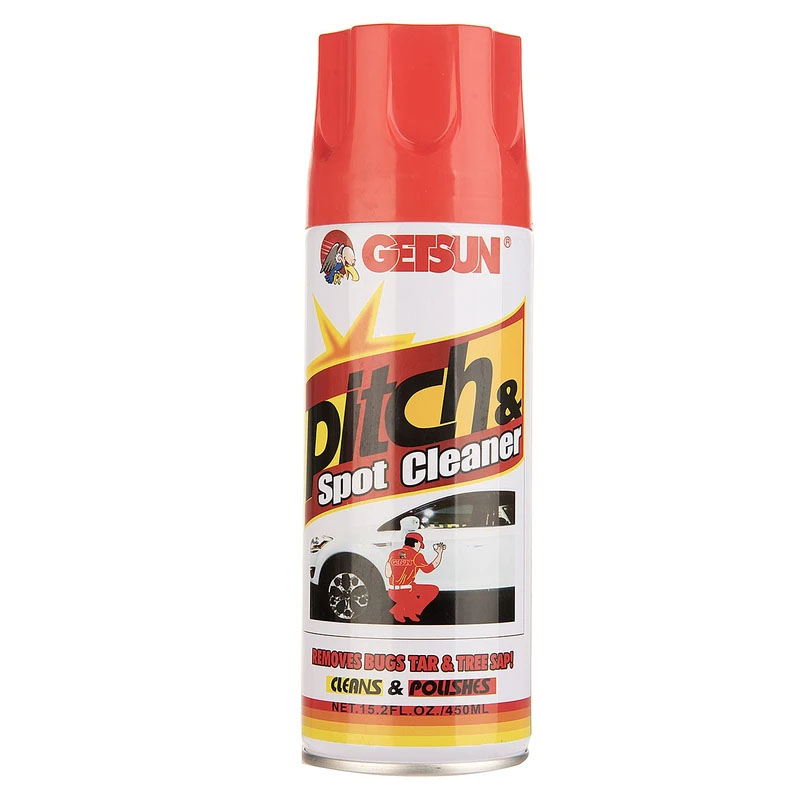 اسپری پاک کننده قیر ،چسب و شیره درخت گتسان Getsun Pitch & Spot Cleaner 450ml