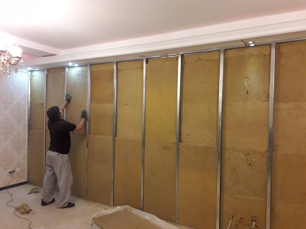 عایق صوتی دیوار