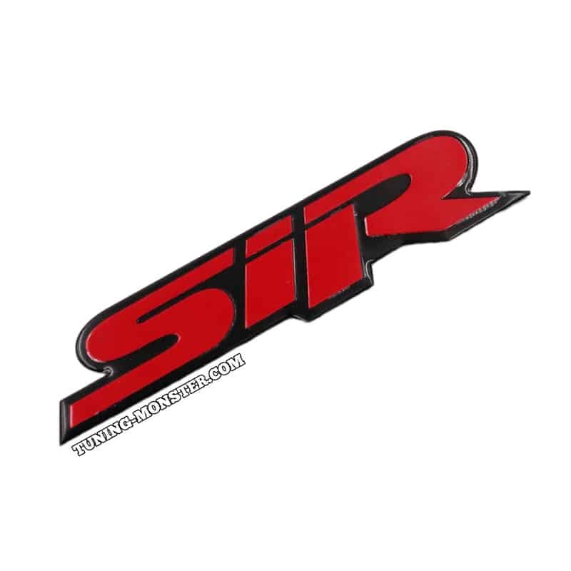 آرم فلزی SiR قرمز مشکی 16 CM اورجینال