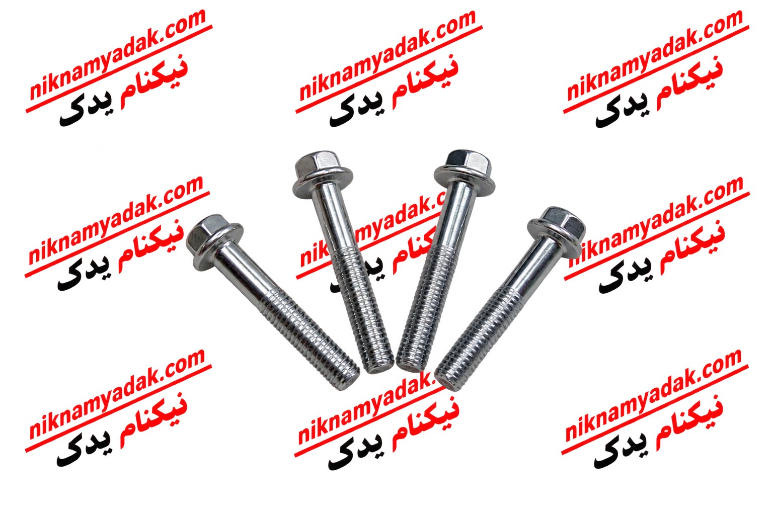 پیچ درب کلاچ استیل – تکنو