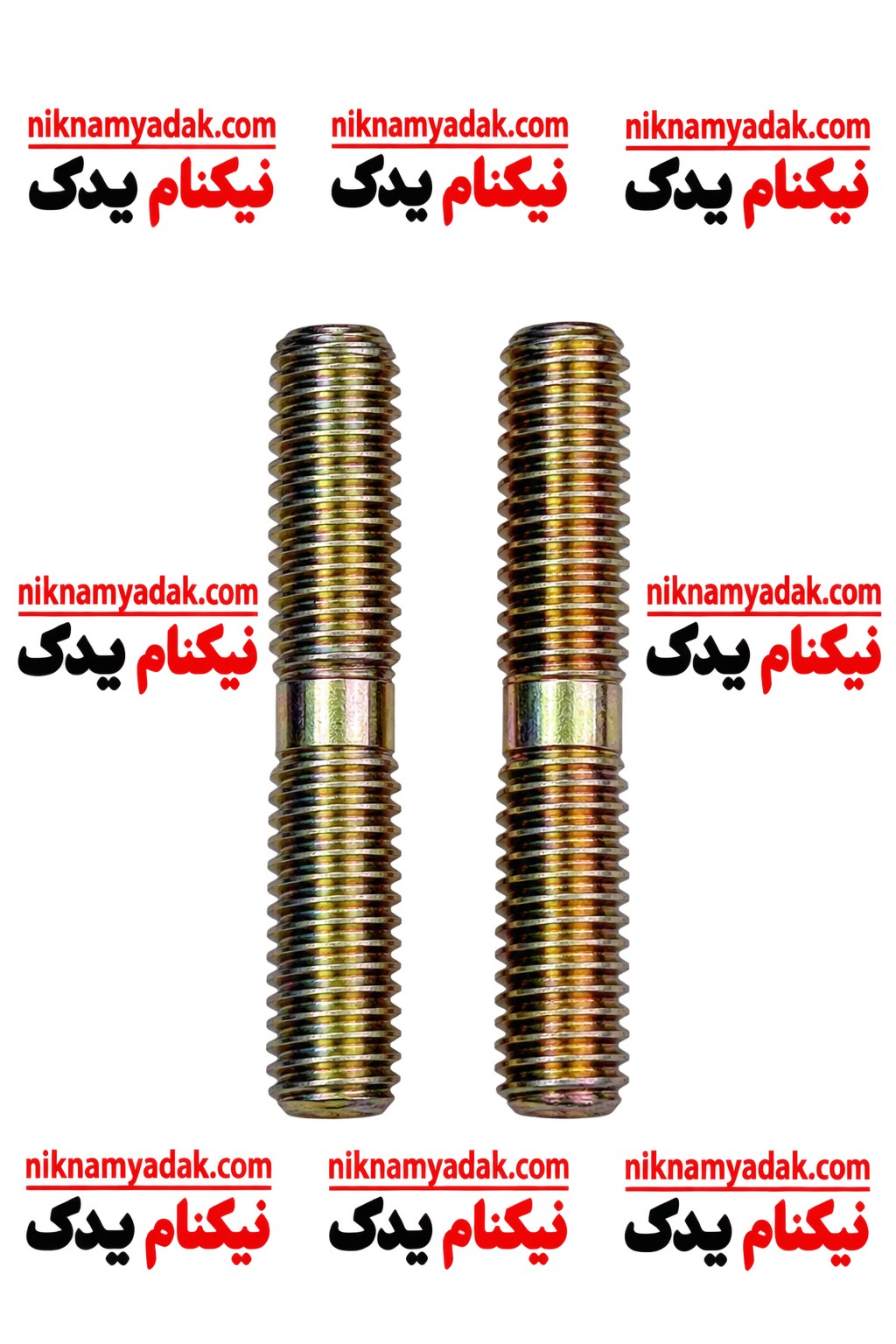پیچ دو سر اگزوز 6/6 دو عددی