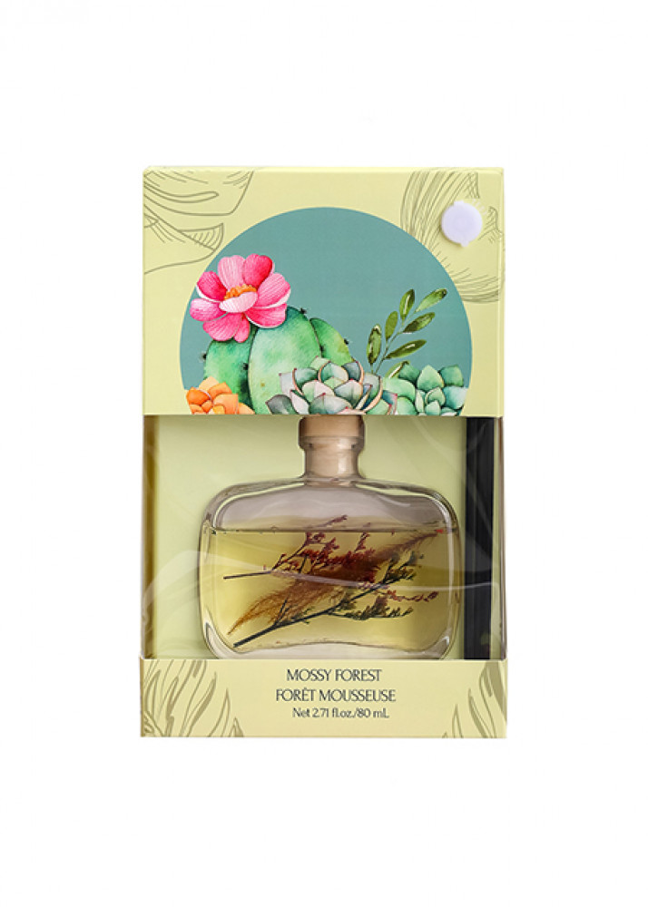 خوشبو کننده مینیسو، مدلMINISO Flower in Water Series Reed Diffuser (Mossy Forest)، جنگل خزه‌ایی، 80 میلی لیتر