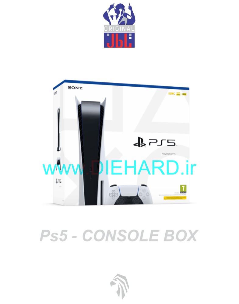 جعبه کنسول PS5 SLIM کامل درایو