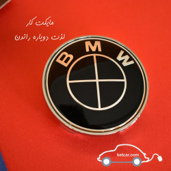 آرم BMW Full Black