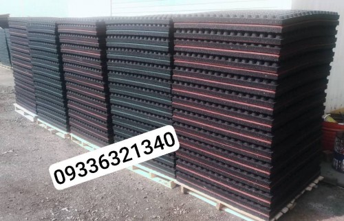 کفپوش گرانول تخت 60 میل پایه دار (شانه تخم مرغی) در رنگبندی متفاوت
