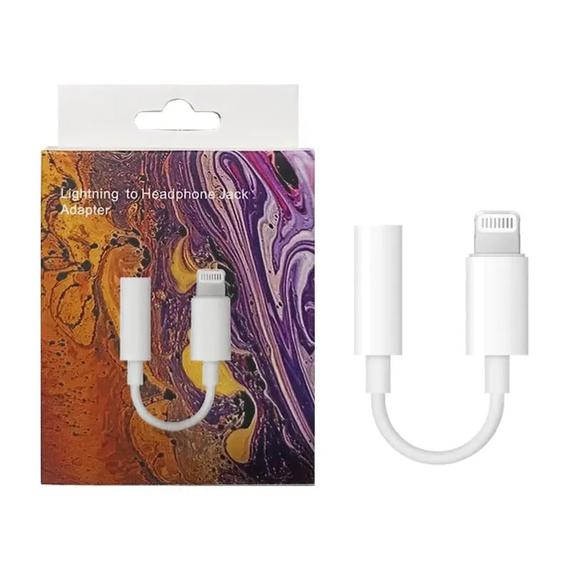 جک 3.5 میلی متری صدا به لایتنینگ JH-001