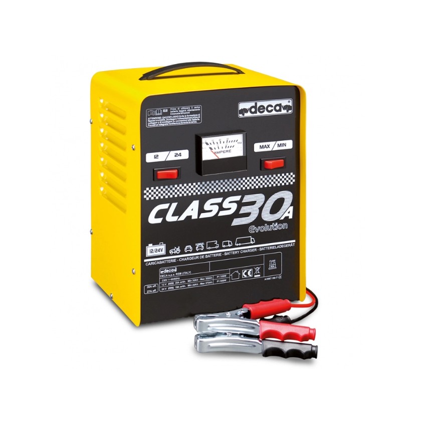 شارژر باتری خودرو 12 و 24 ولت دکا ایتالیا مدل Class 30A