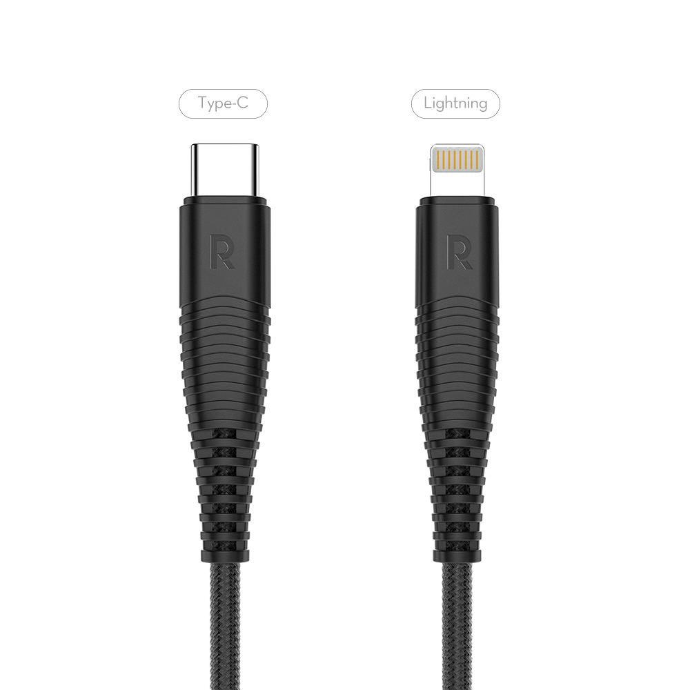 کابل روپاور Type-C به Lightning مدل RP-CB020