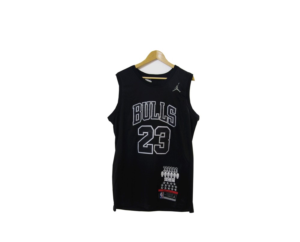 Chicago Bulls Black Trophy Limited 23 Jersey