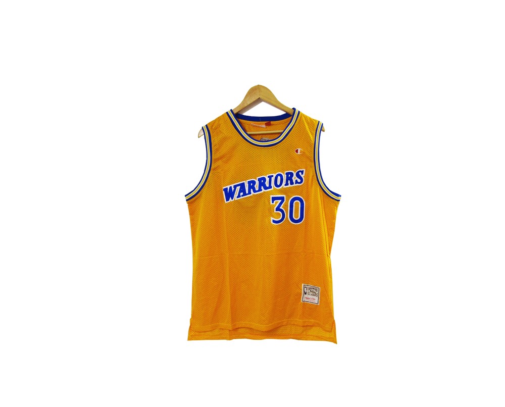 Golden State Warriors Yellow 30 Jersey