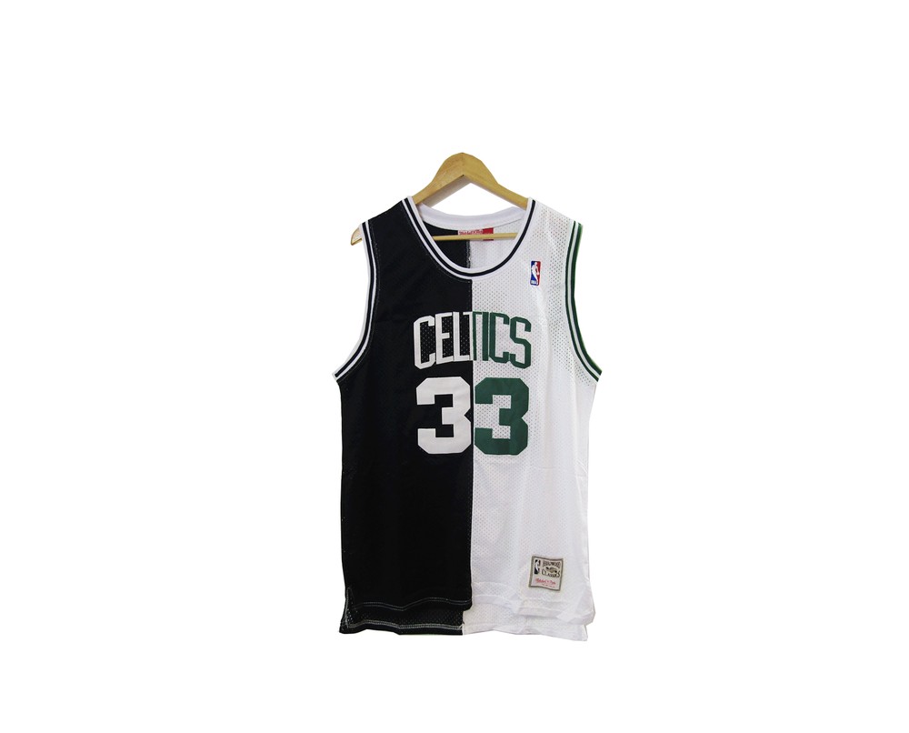 Boston Celtics Limited Black & White 33 Jersey