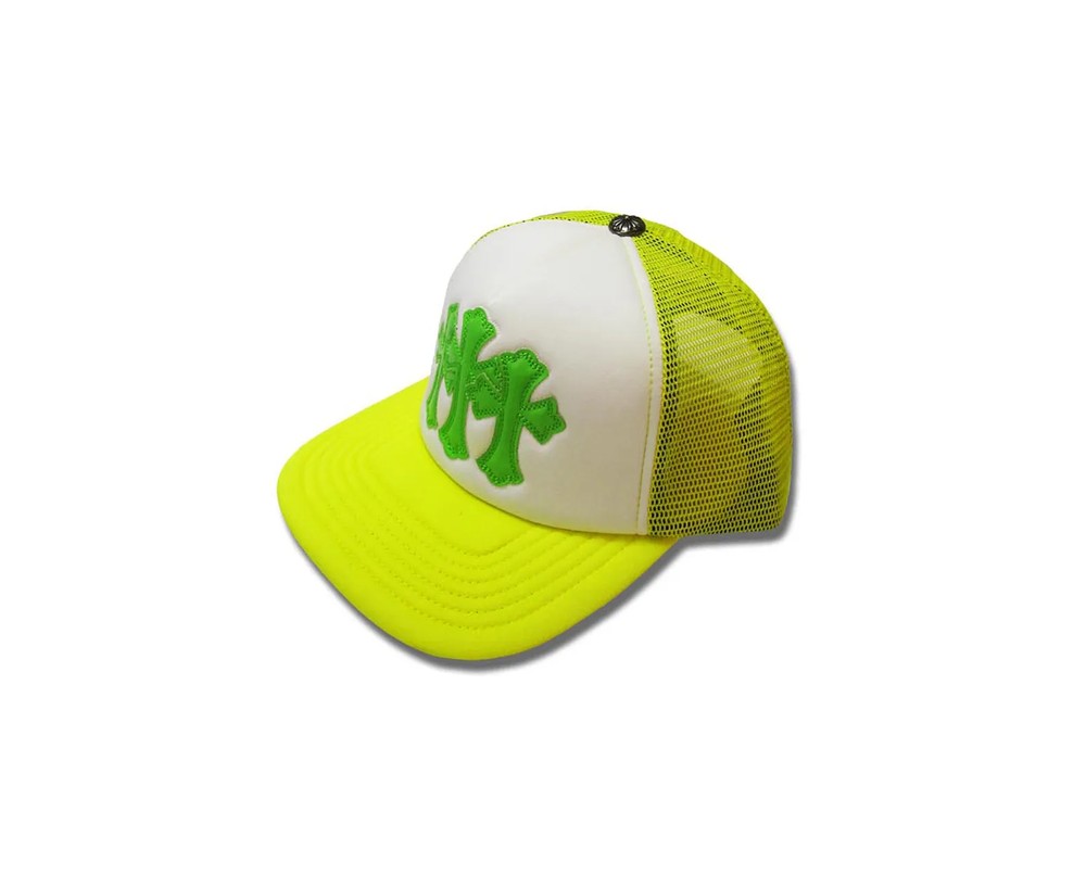 Chrome Hearts Yellow White Green Trucker