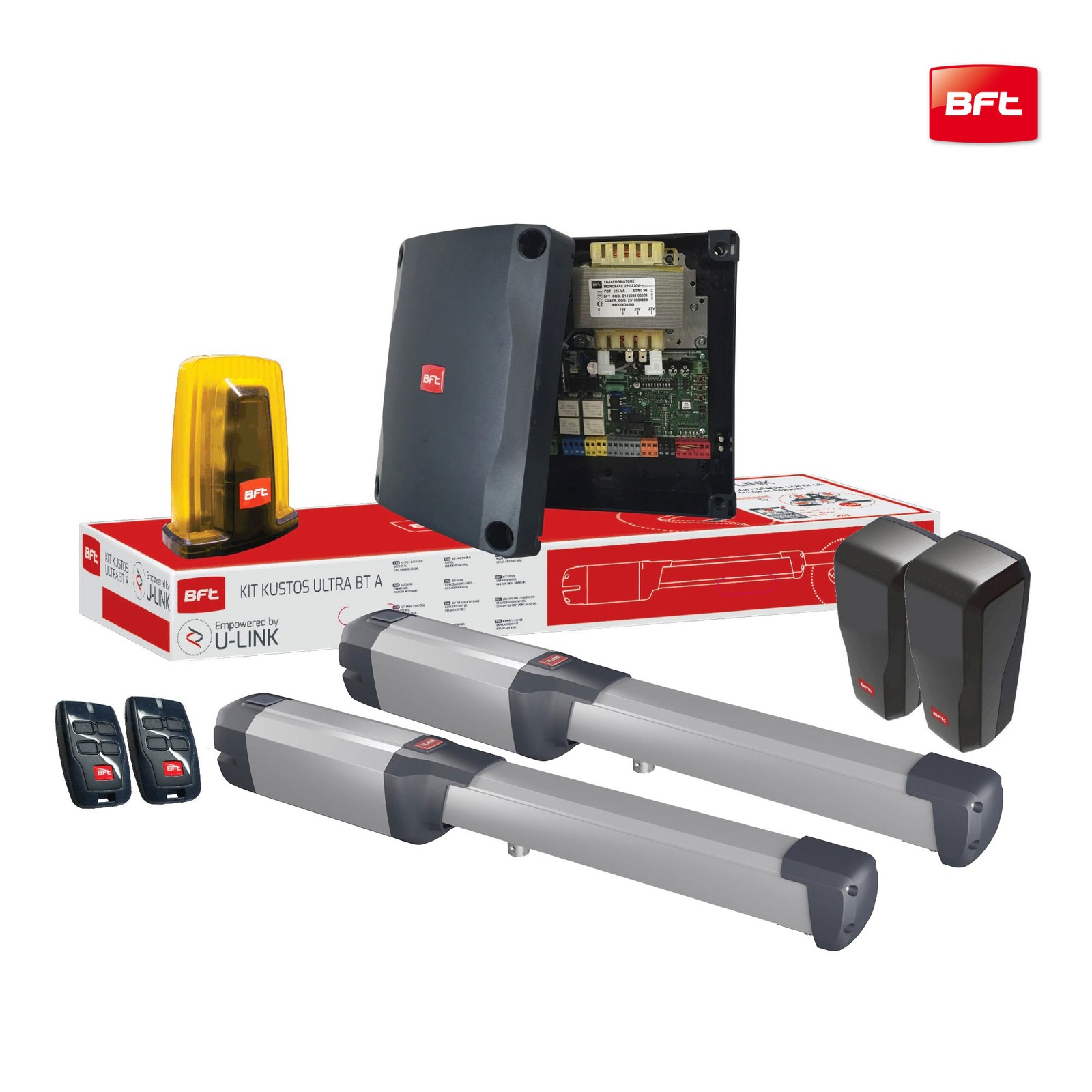 جک برقی BFT Phobos A40 با مکانیزم 24 ولتی