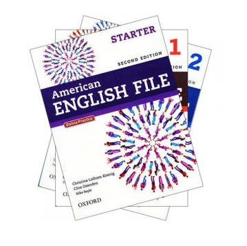 پک کامل امریکن انگلیش فایل American English File starter+1+2+CD