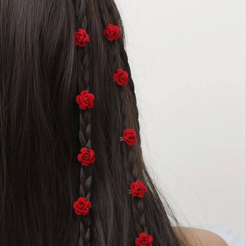قفل مو گل رز دونه ای