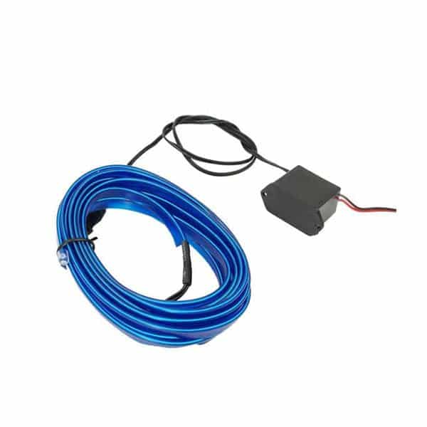 چراغ ال وایر 2 متری EL Wire (بهمراه ترانس) | کد 3272