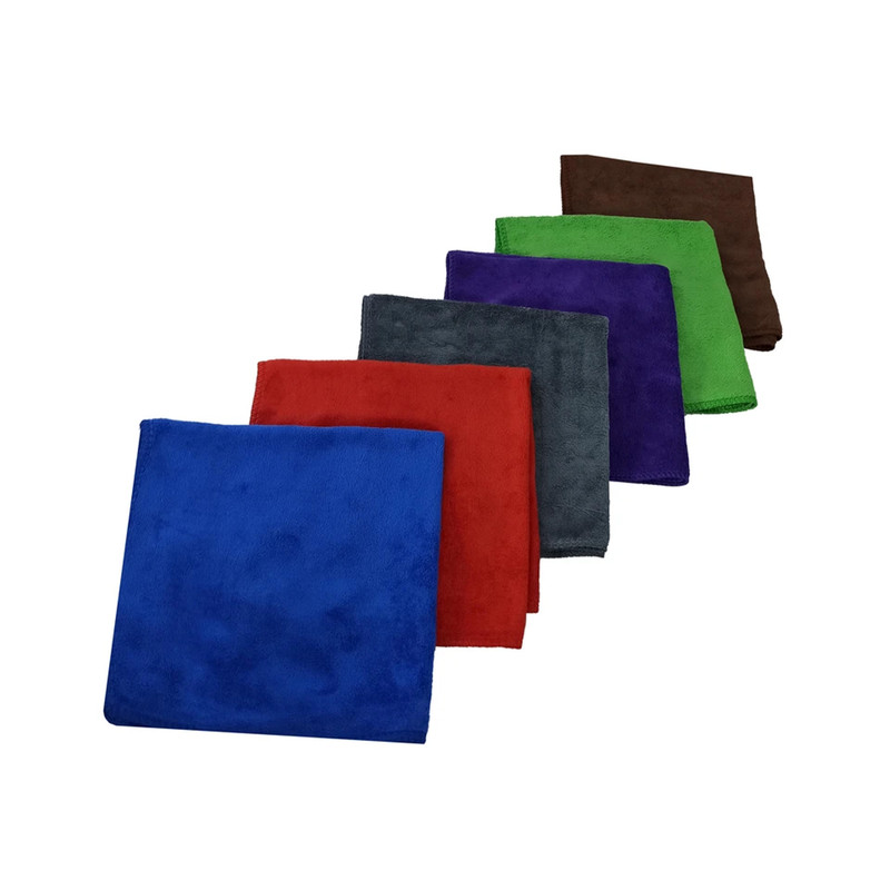 دستمال تنظیف خودرو مدل 40*40 بسته 6 عددی کد WN64SJ