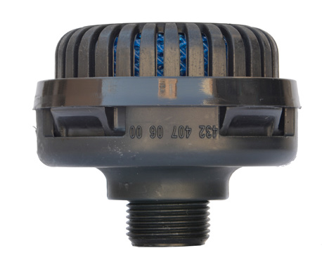 FH Threaded Hourglass Silencer Plastic
