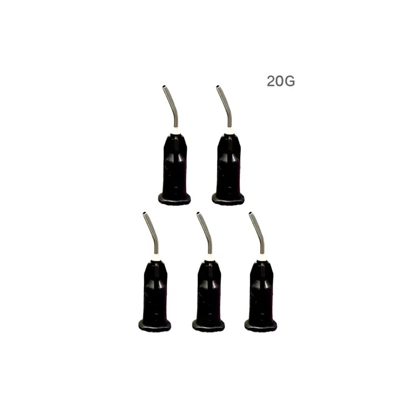 سر سوزن پلاستیکی مشکی گیج 20