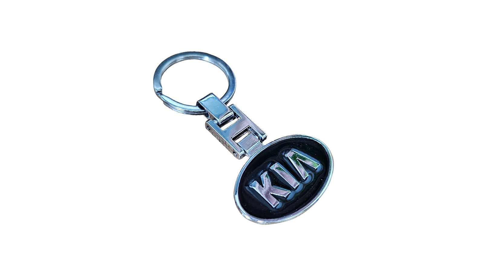 سر کلیدی ارم kia مشکی ارم بیضی