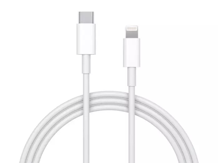 کابل شارژر اپل Type-C به Lightning اورجینال