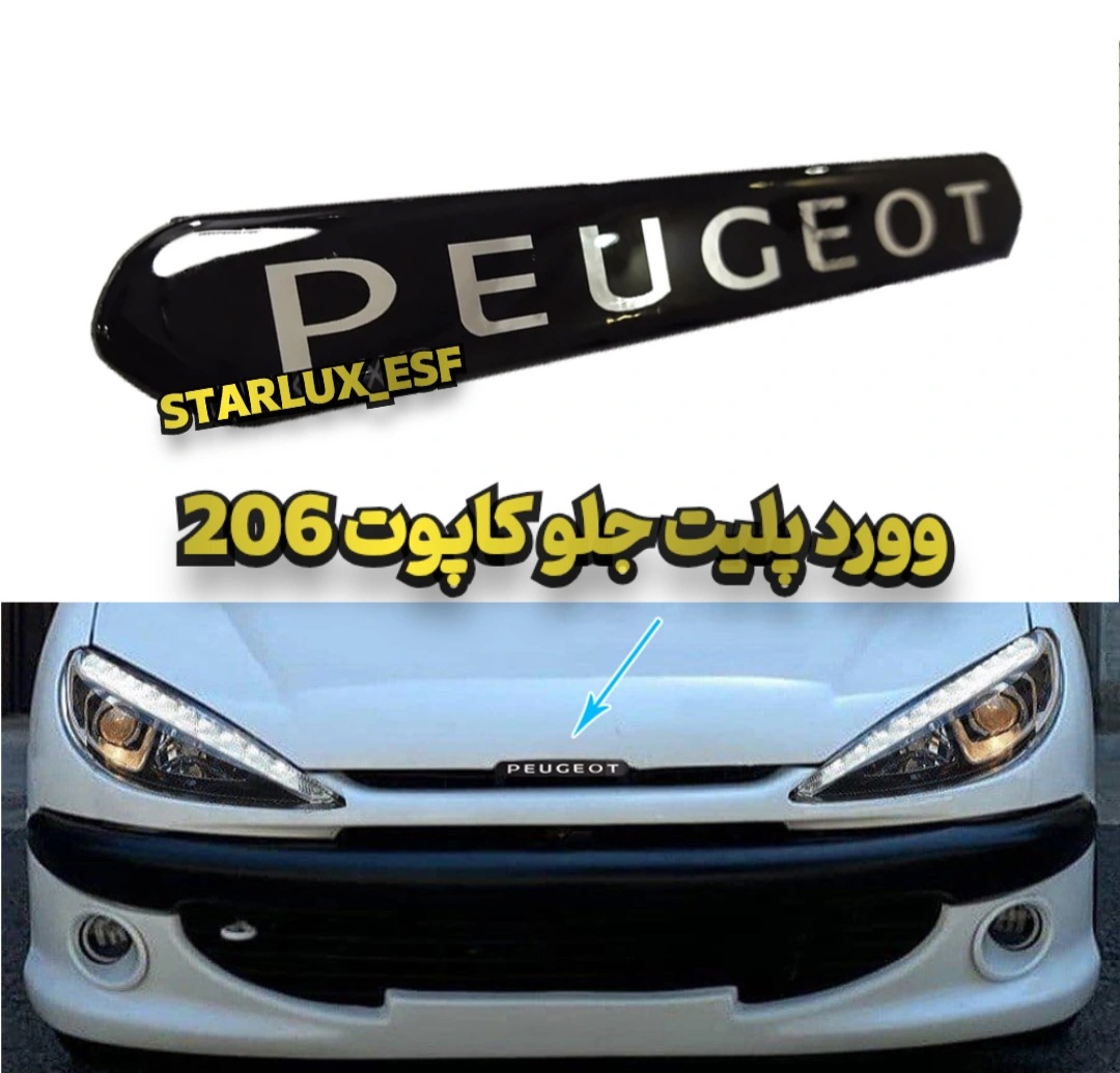 وورد پلیت کاپوت 206