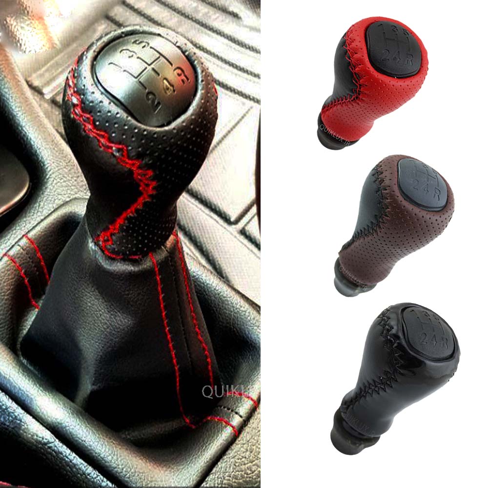 Peugeot 206 Plus Leather Gear Knob Cover