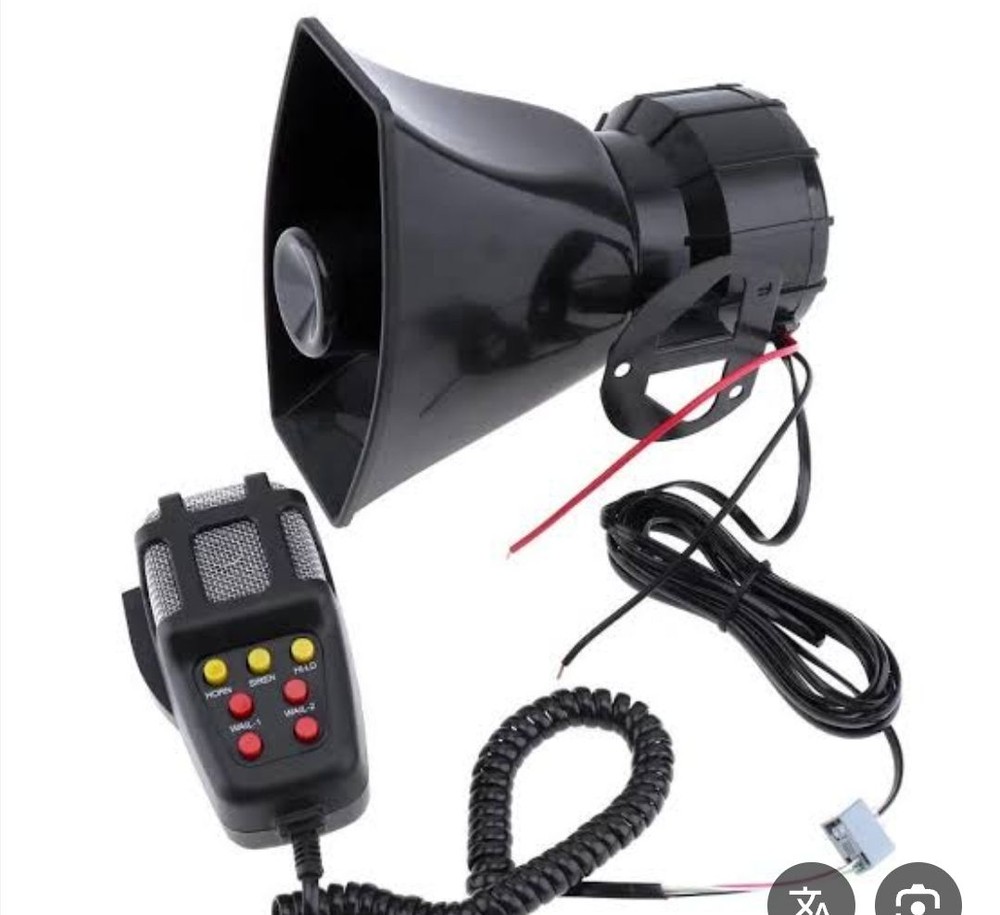 بوق آژیر پلیسی خودرو و موتور