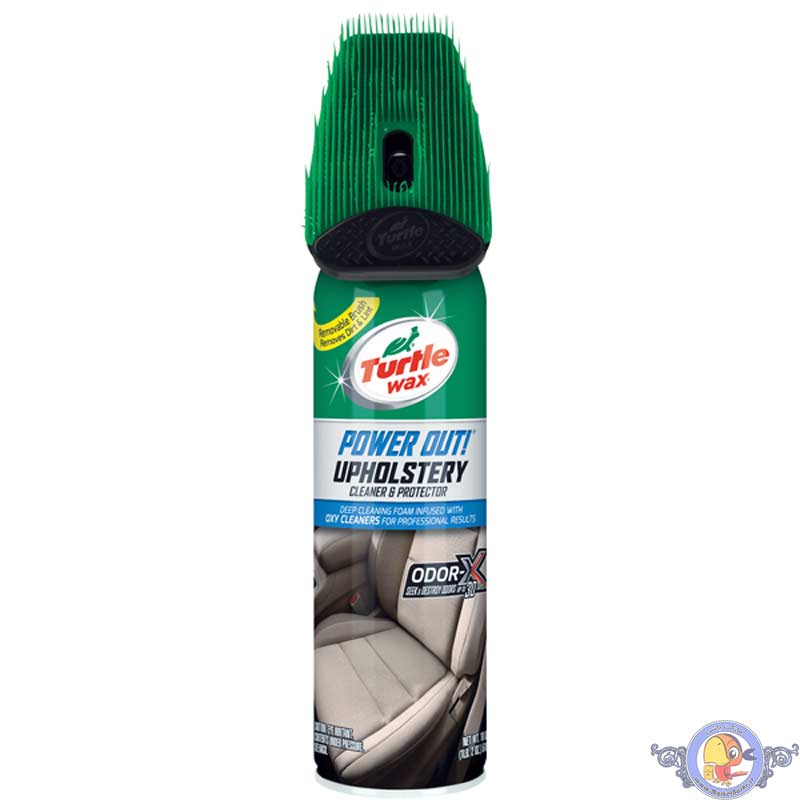 فوم تمیزکننده صندلی پارچه ای ترتل واکس Turtle Wax Power Out Upholstery Cleaner