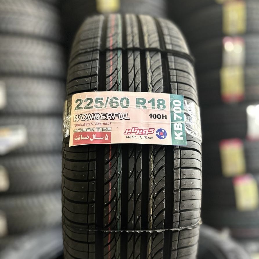 لاستیک کویر دولتی 225/60/18 گل KB700 ساخت 2026